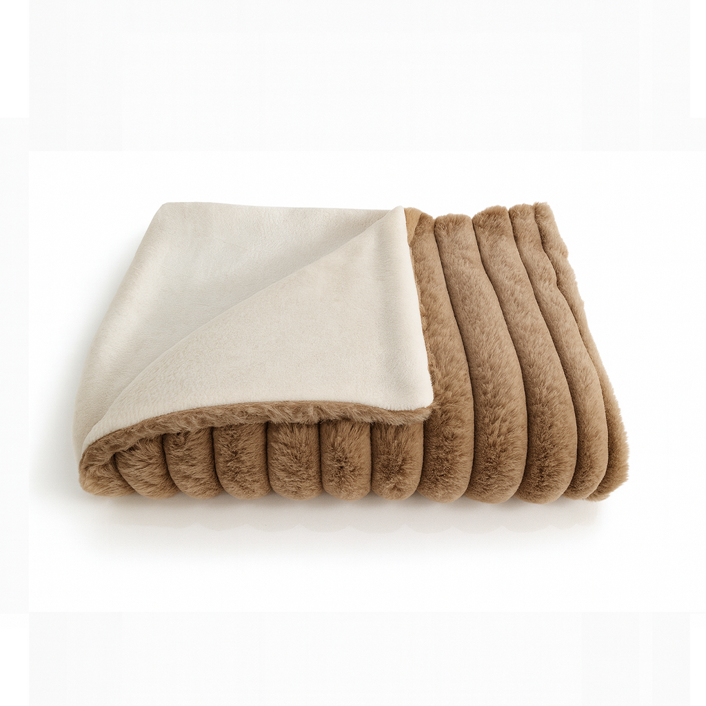 Couverture Bébé Ultra-Douce Réversible – 90×110 cm | Confort & Chaleur