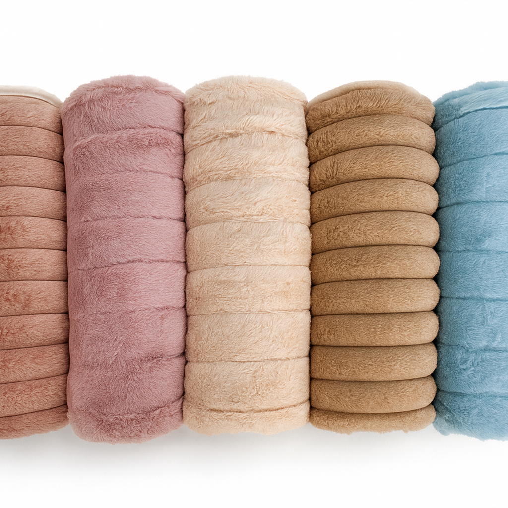 Couverture Bébé Ultra-Douce Réversible – 90×110 cm | Confort & Chaleur