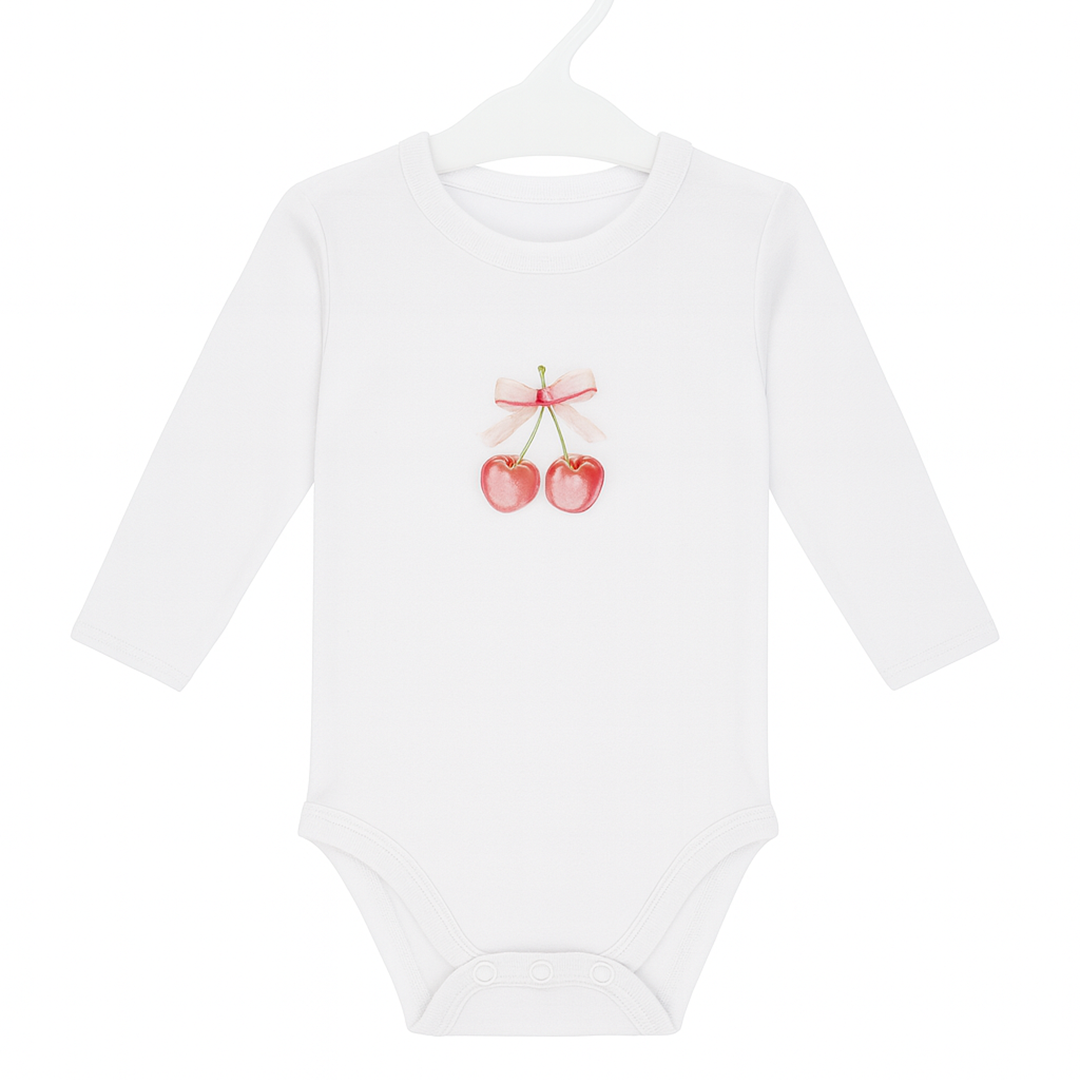 Body bébé manches longues – Ultra-doux, 100% coton interlock