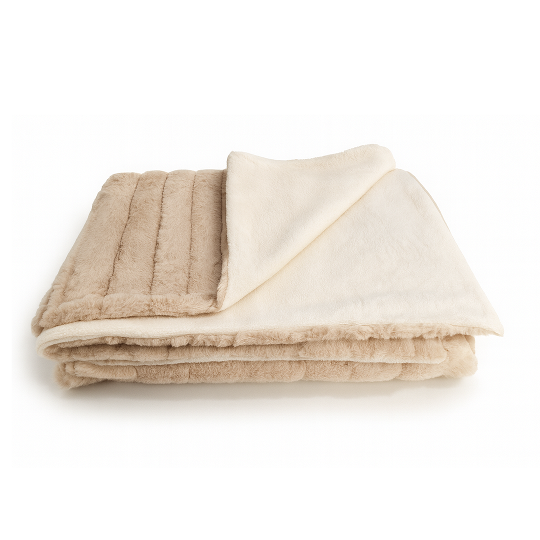 Couverture Bébé Ultra-Douce Réversible – 90×110 cm | Confort & Chaleur