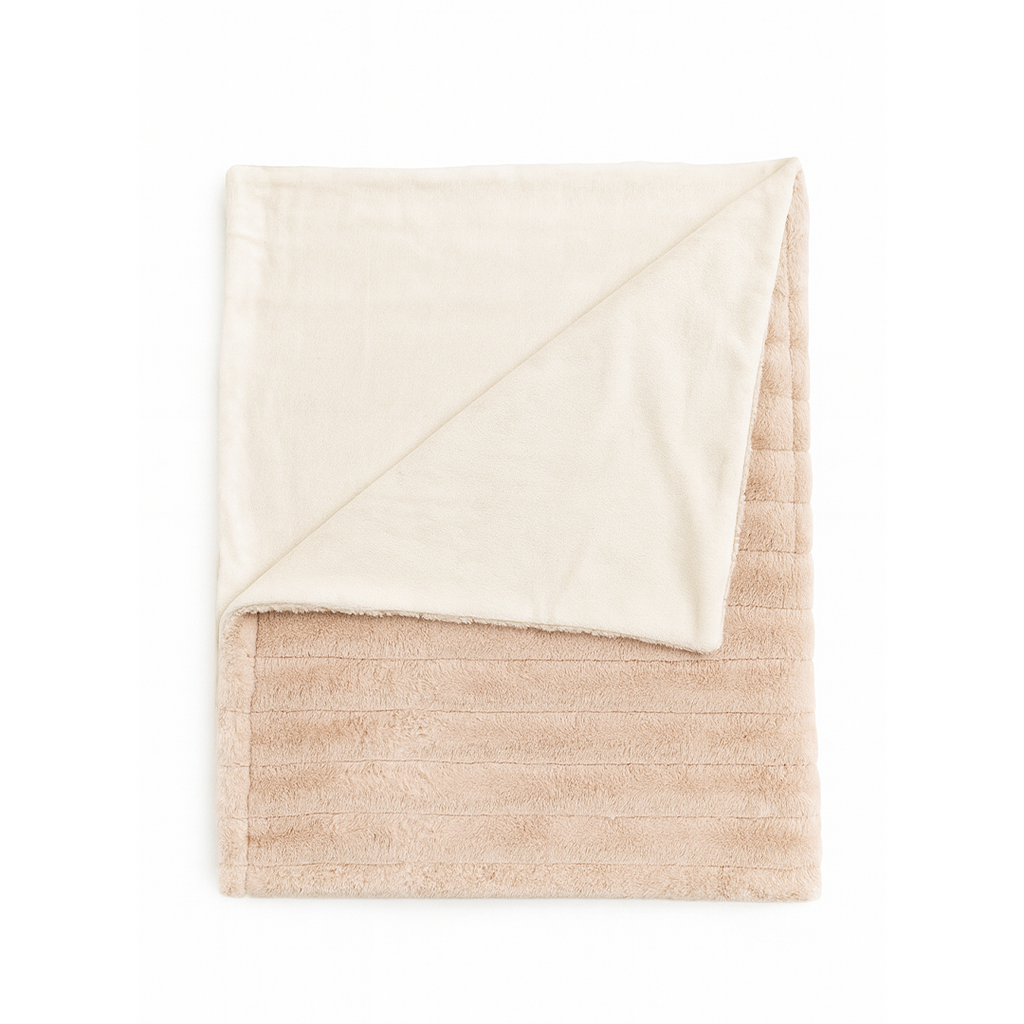 Couverture Bébé Ultra-Douce Réversible – 90×110 cm | Confort & Chaleur