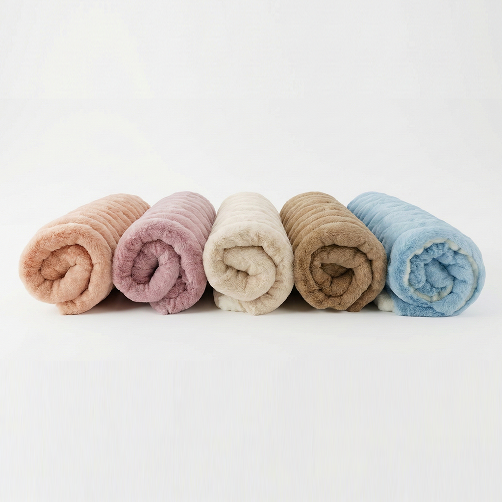 Couverture Bébé Ultra-Douce Réversible – 90×110 cm | Confort & Chaleur