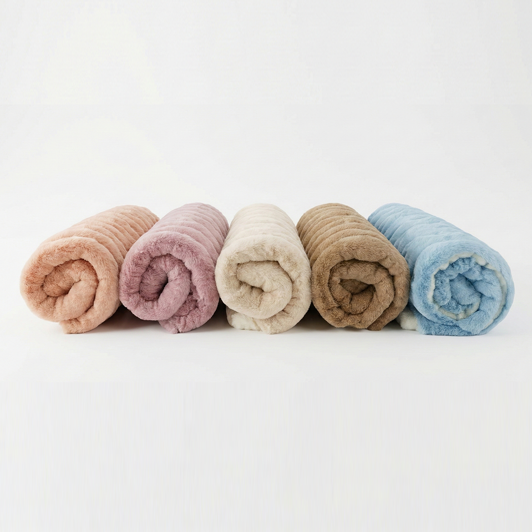 Couverture Bébé Ultra-Douce Réversible – 90×110 cm | Confort & Chaleur