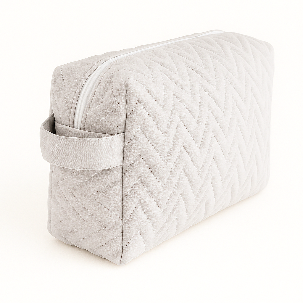 Trousse de toilette matelassée – Le Petit Plus